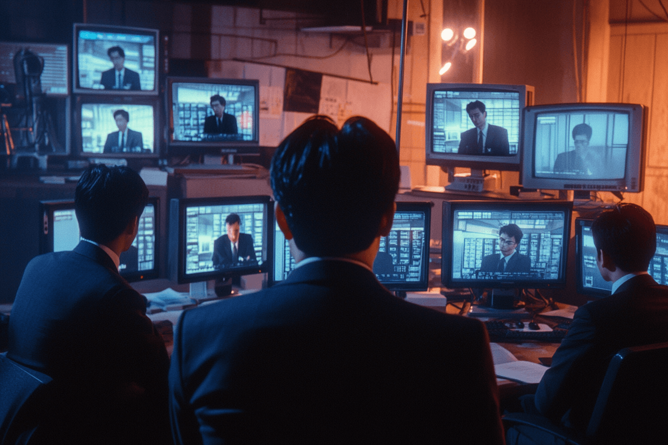 CCTV를-보고-있는-사람들