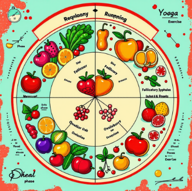 생리주기 맞춤 다이어트 이미지