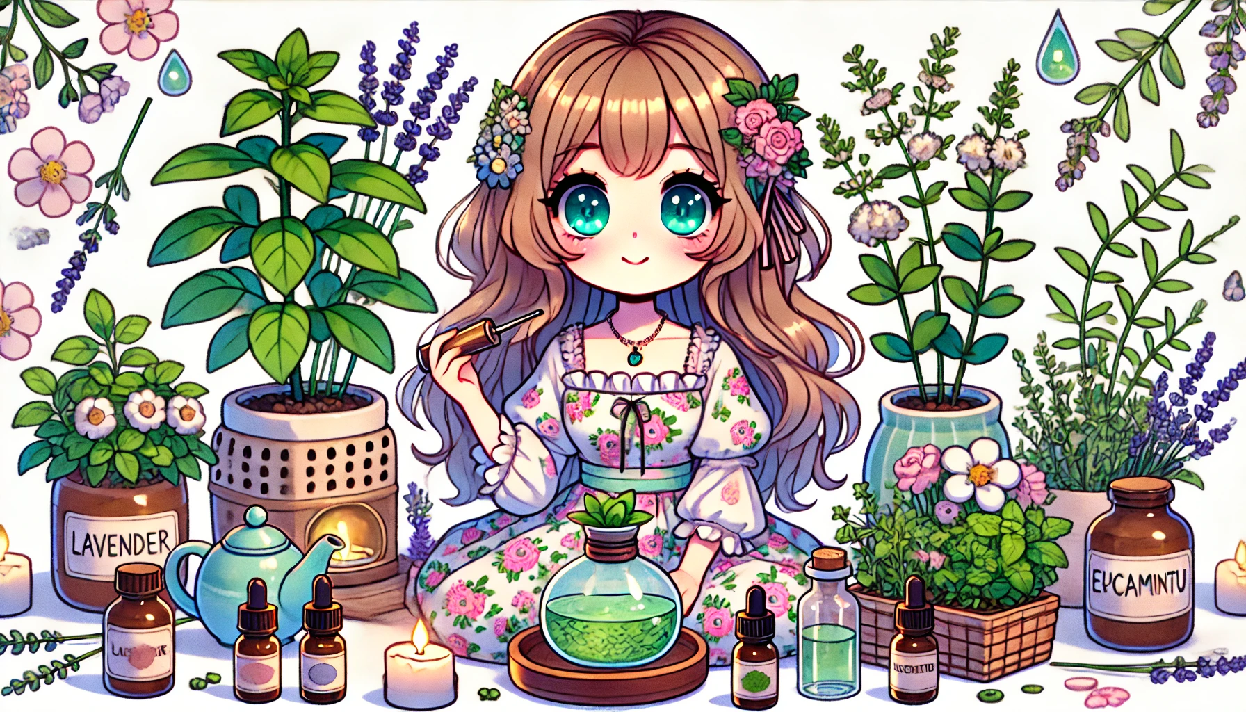 허브를 통한 아로마테라피