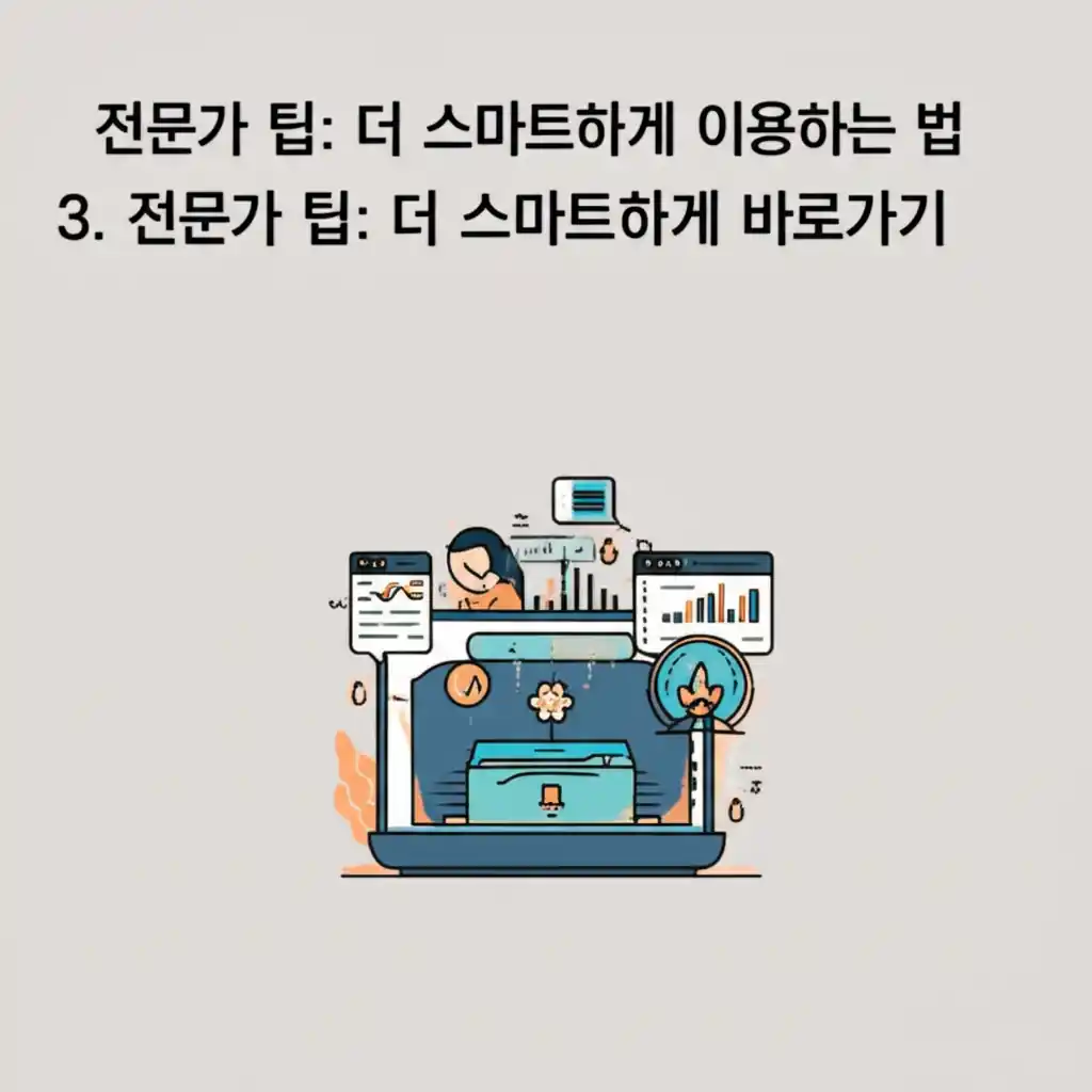 한국 잡월드 홈페이지 바로가기 전문가 팁, 효율적 이용법을 안내하는 화면 예시