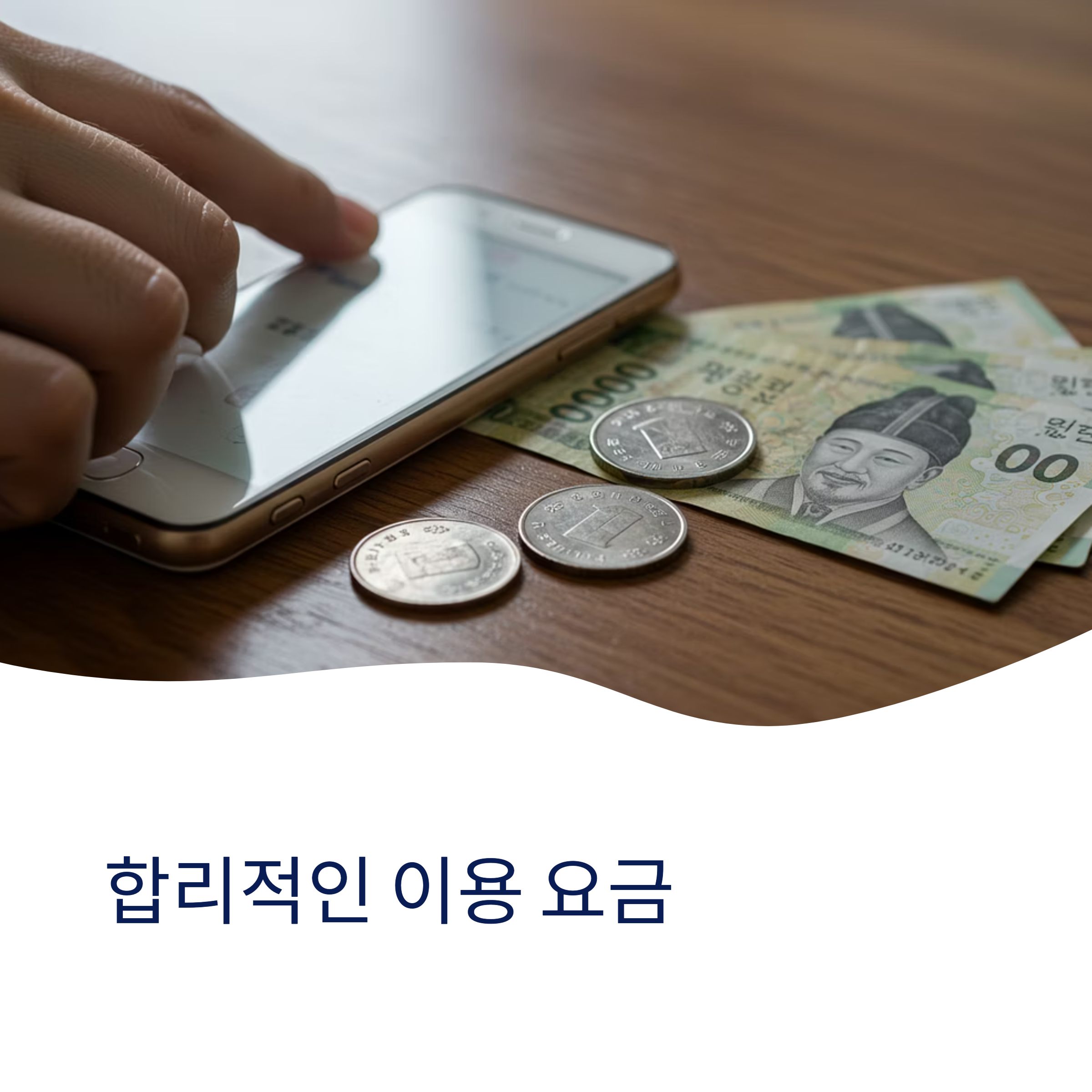 이용 요금과 해지 정보