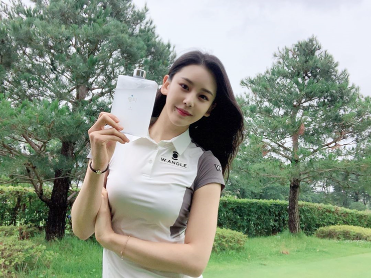 '골프에 반하다' 문정현 프로 미녀골퍼