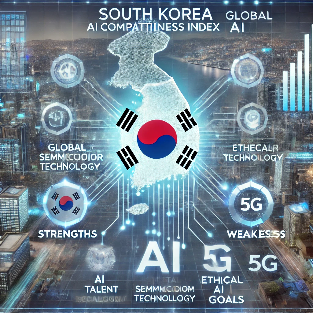 한국 AI 경쟁력 지수(한국의 순위, 강점, 약점, 전략)