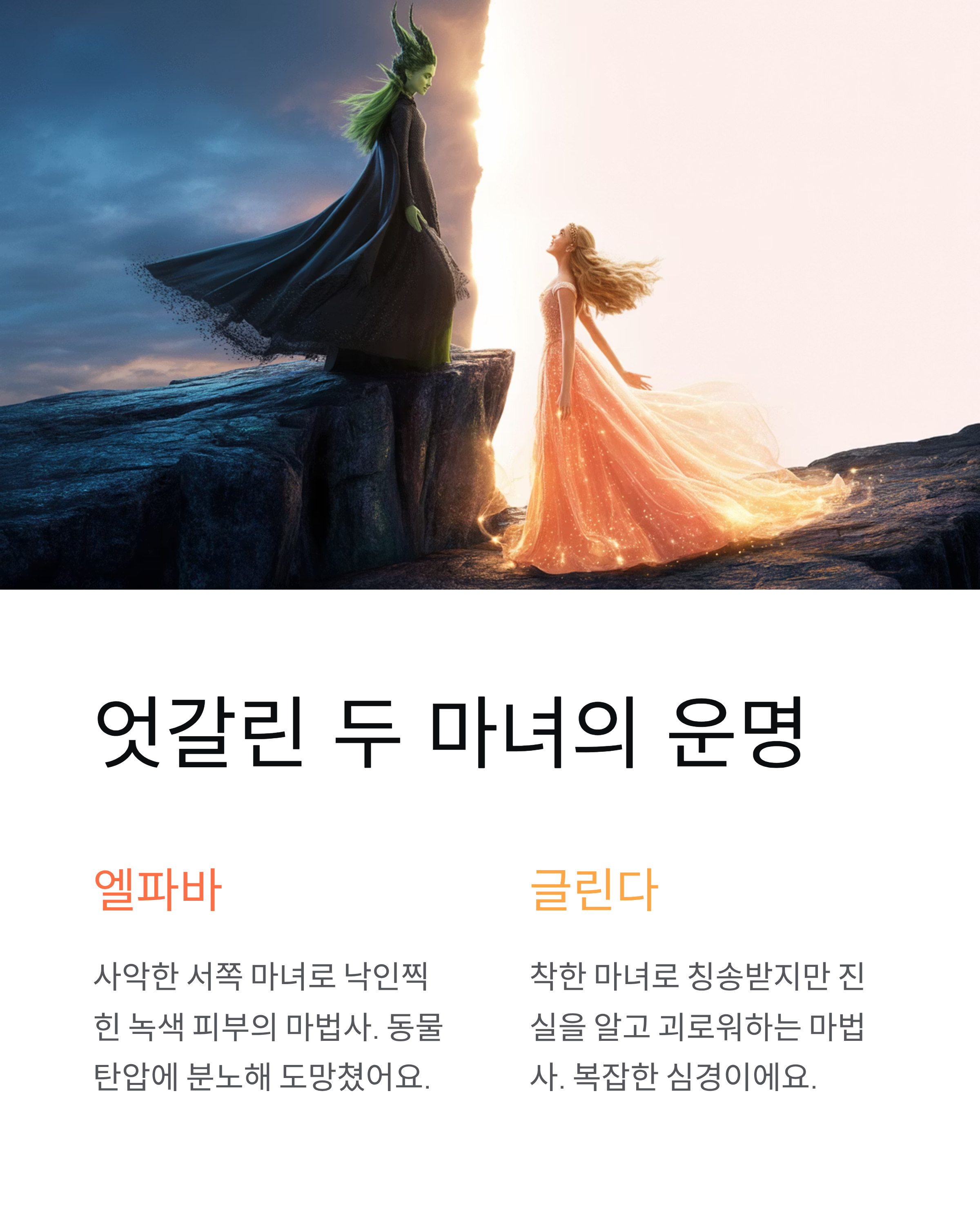 위키드 포굿, 개봉 첫날 10만 돌파! 박스오피스 1위 등극