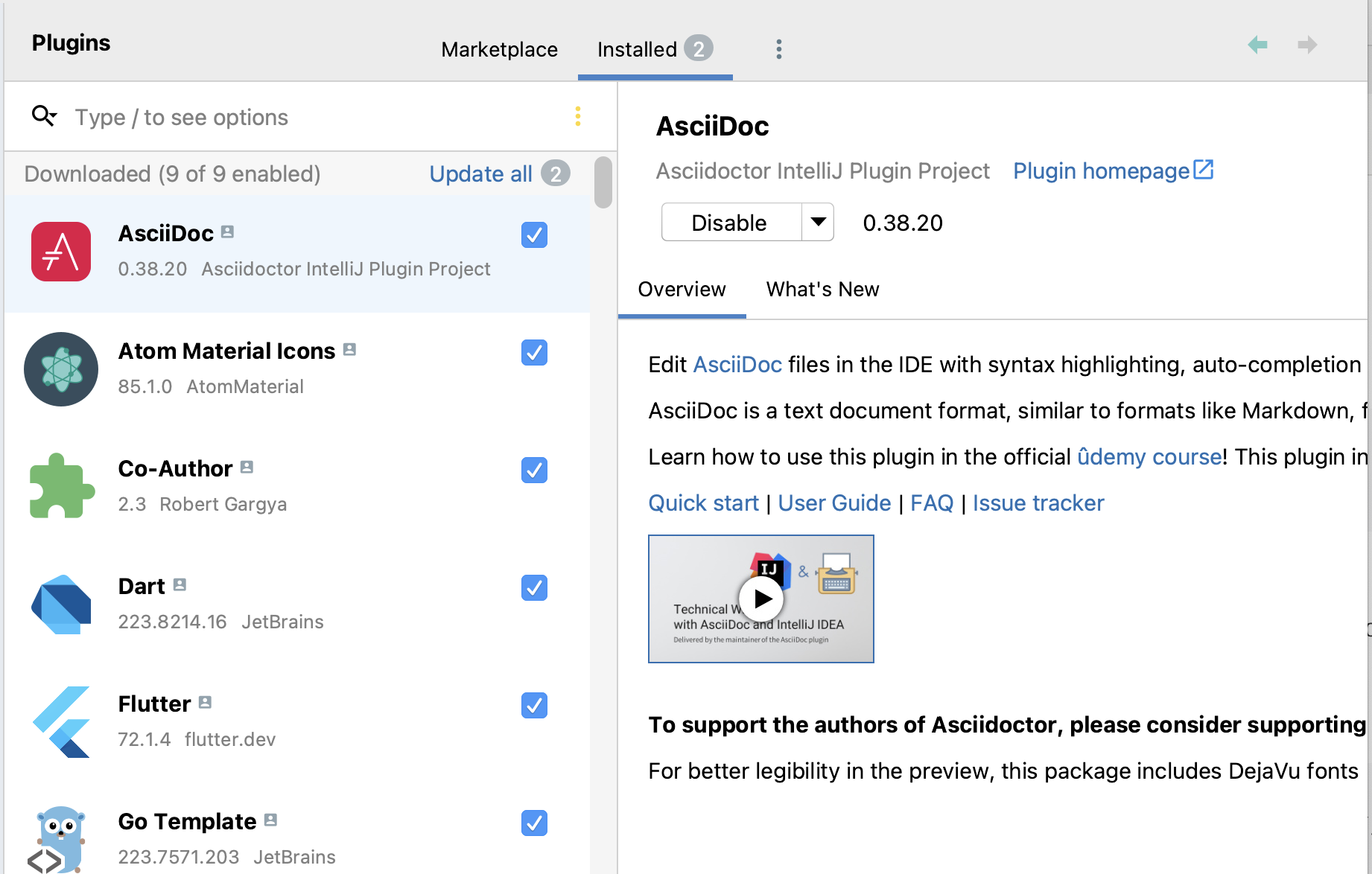 AsciiDoc Plugins