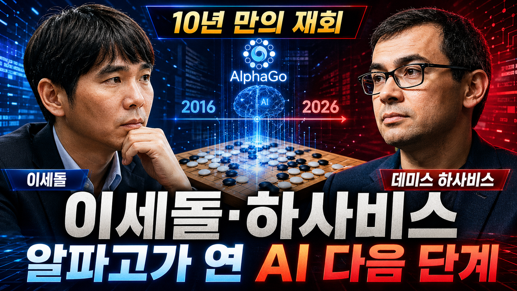 이세돌·하사비스 10년 만의 재회, 알파고가 열어젖힌 AI의 다음 단계