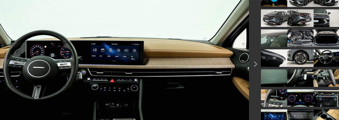 현대 인증 중고차 고화질 이미지 제공