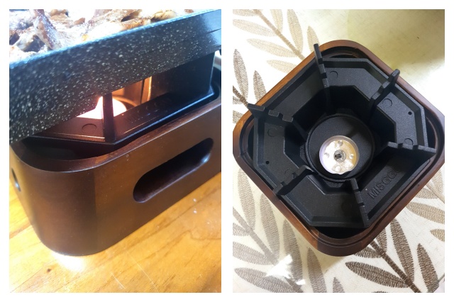 안전한 가정용 화로