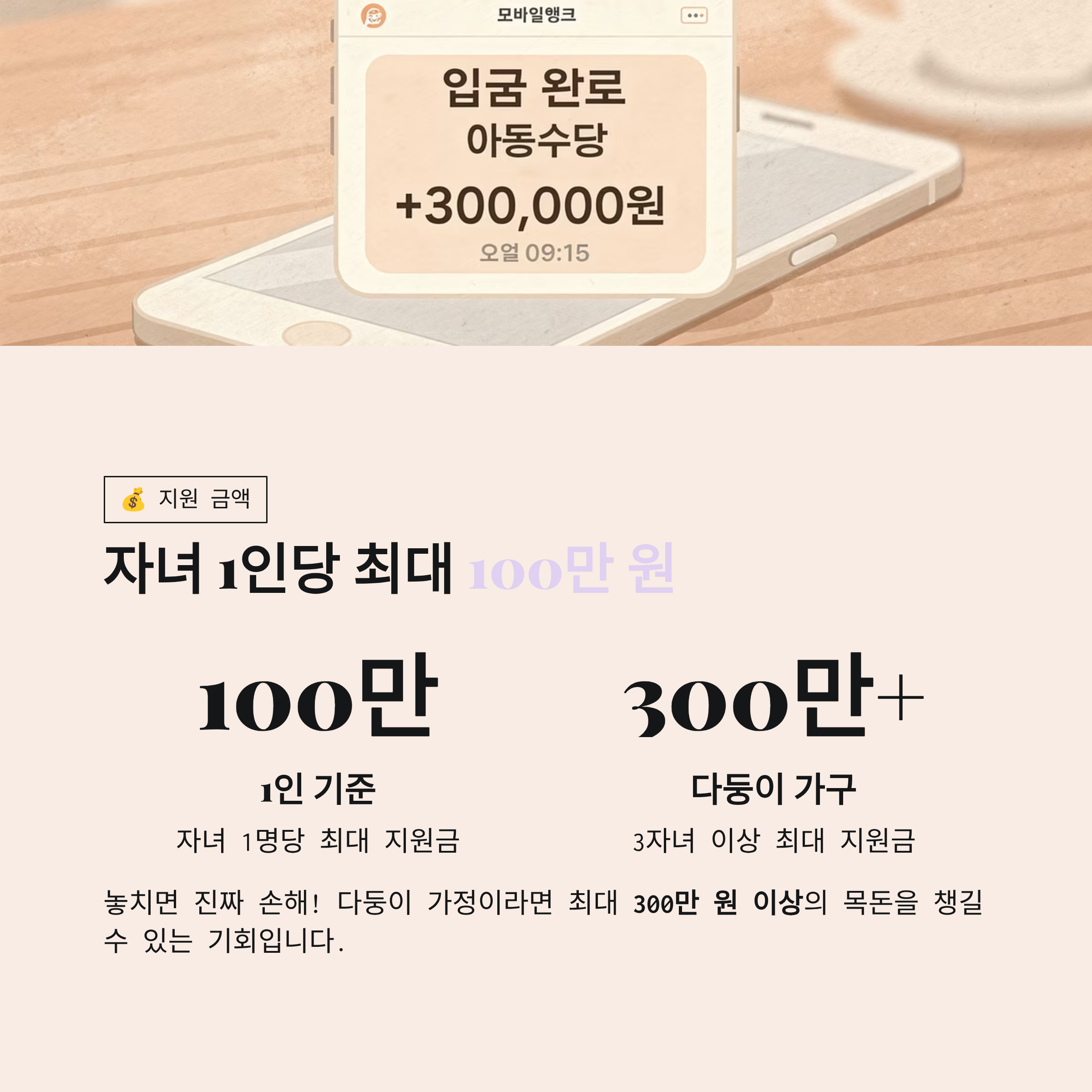 다자녀 지원금