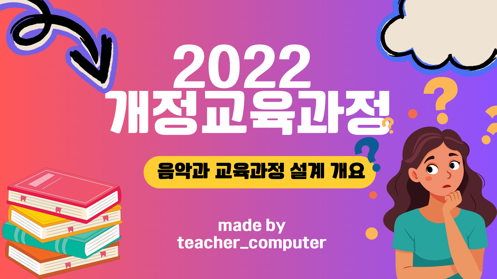 2022 개정교육과정 음악과 교육 과정 설계 개요