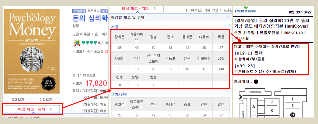 교보문고 재고확인 방법, 바로드림 종류/할인, 영업시간