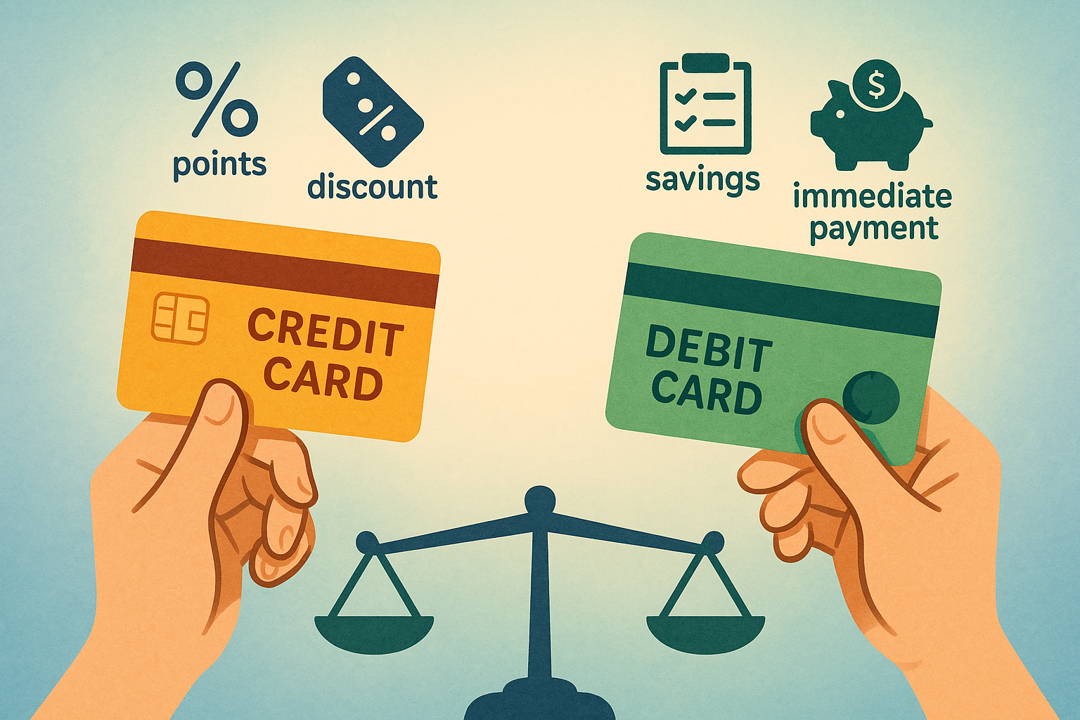 신용카드 vs 체크카드