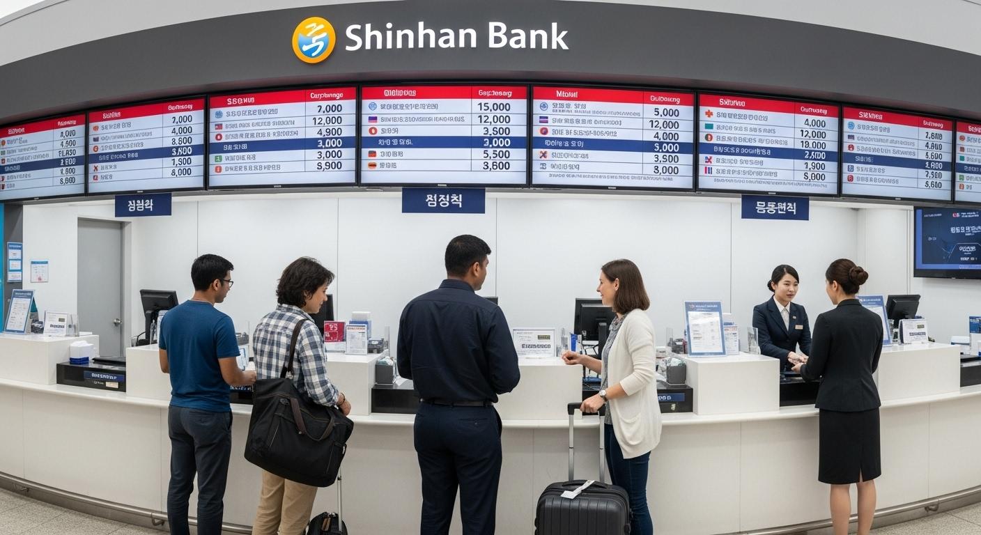 신한은행 인천공항 환전소