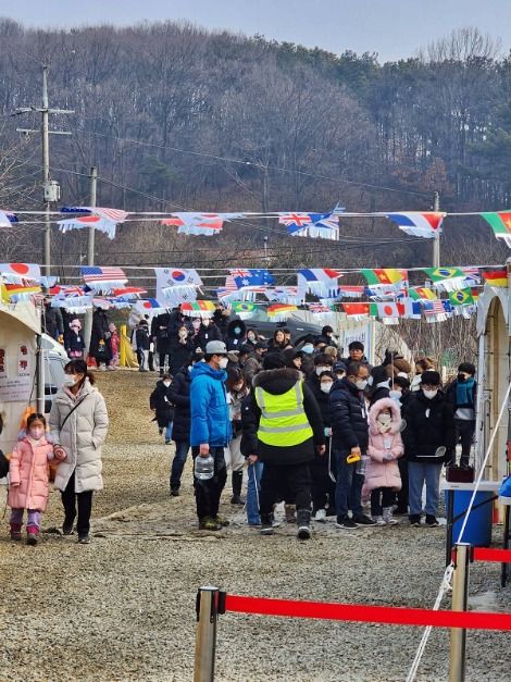 안성 동막골 빙어축제
