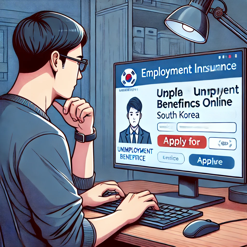 실업급여 수급자격 조회하기