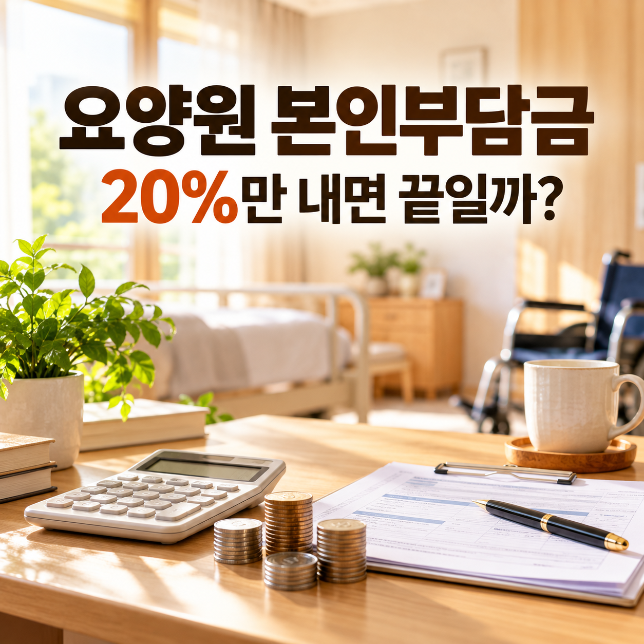 요양원 본인부담금 계산방법 대표 이미지