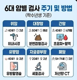 암검사 주기 및 방법