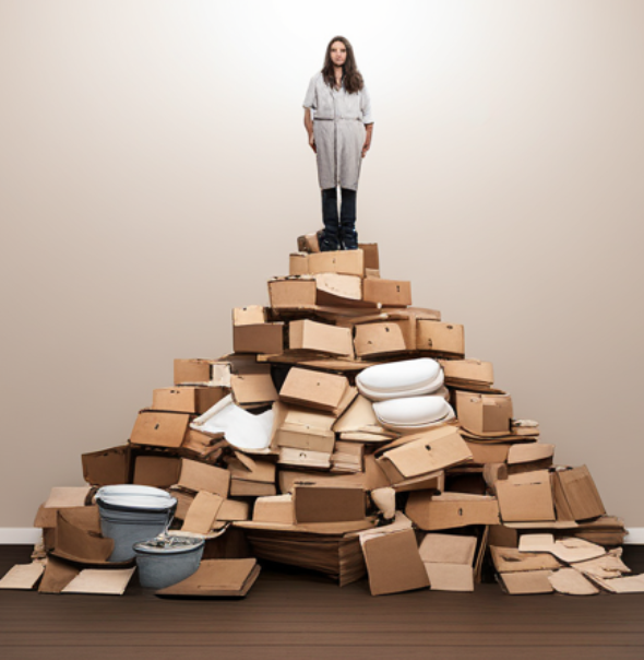 과소비 하는 여성