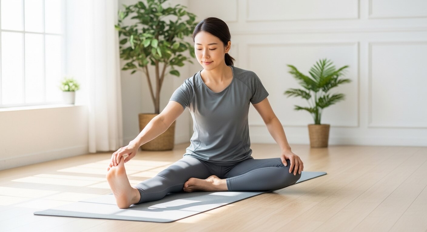 족저근막염 완화를 위한 발 스트레칭 운동 방법