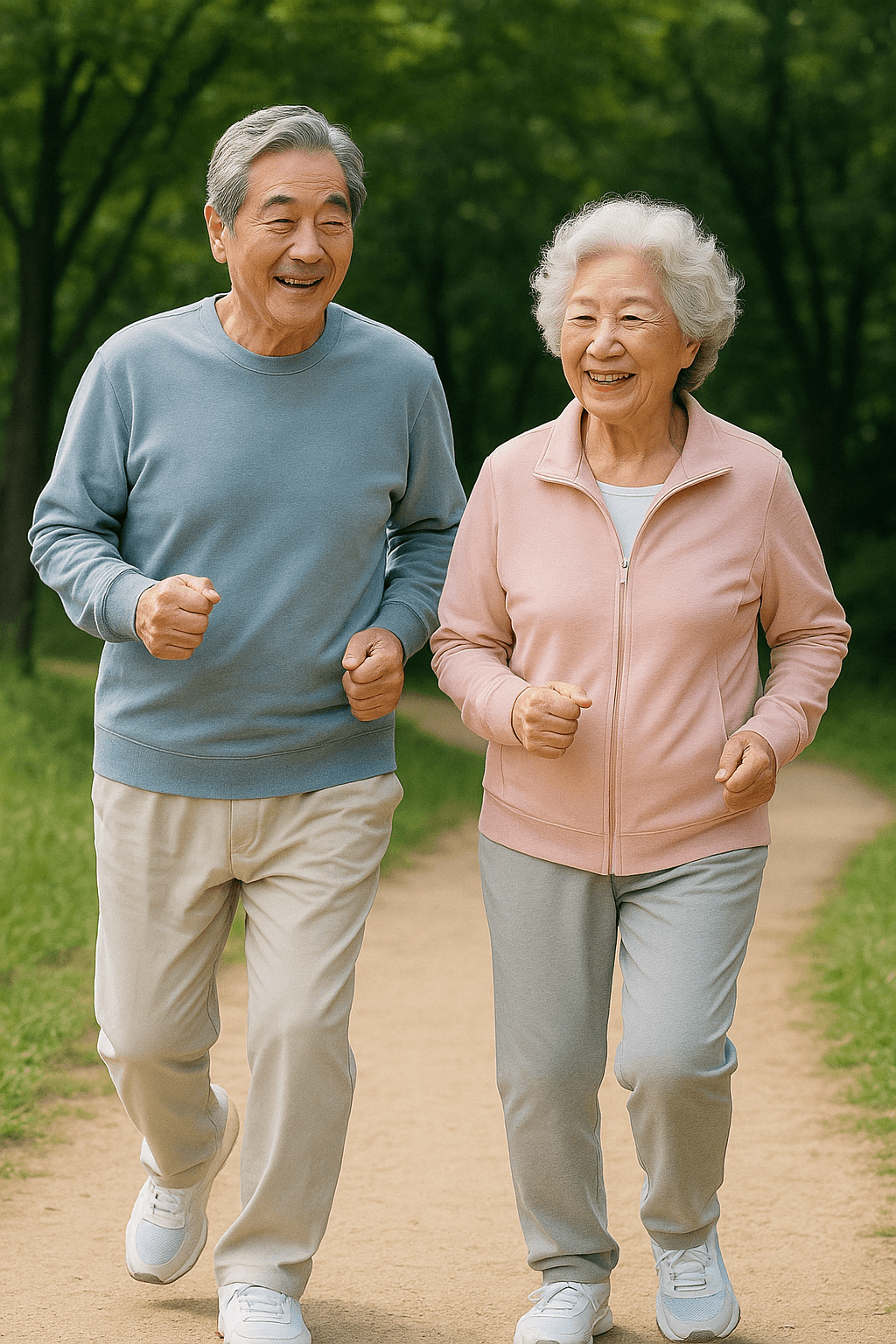 슬로우 조깅 효과 - 사진