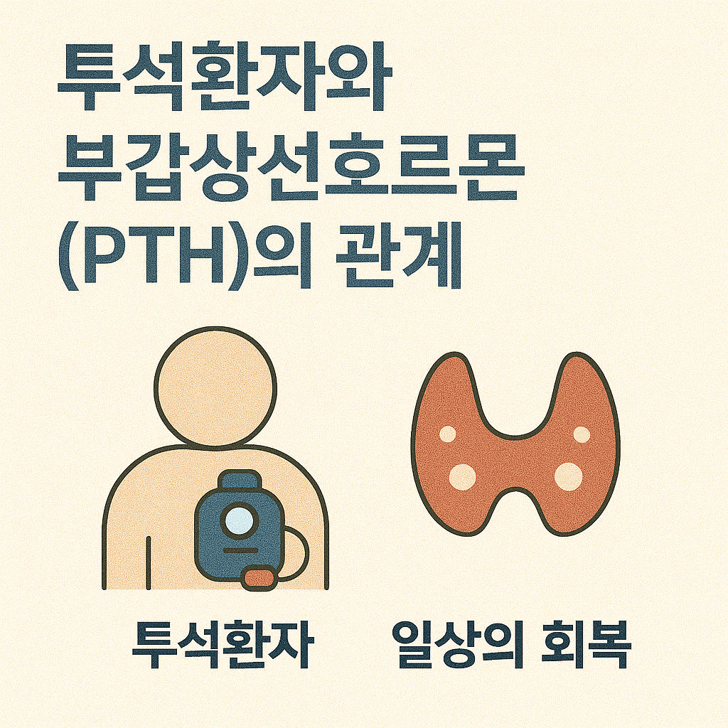 투석환자와 부갑상선호르몬(PTH)의 관계