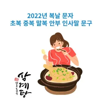 2025년 초복 중복 말복 날짜 삼복더위 건강하게 보내기 완벽 가이드_4