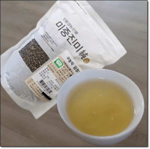 흑보리차물 우리기