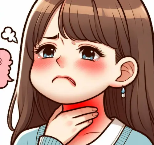 침을-삼키면-이물감이-느껴져요