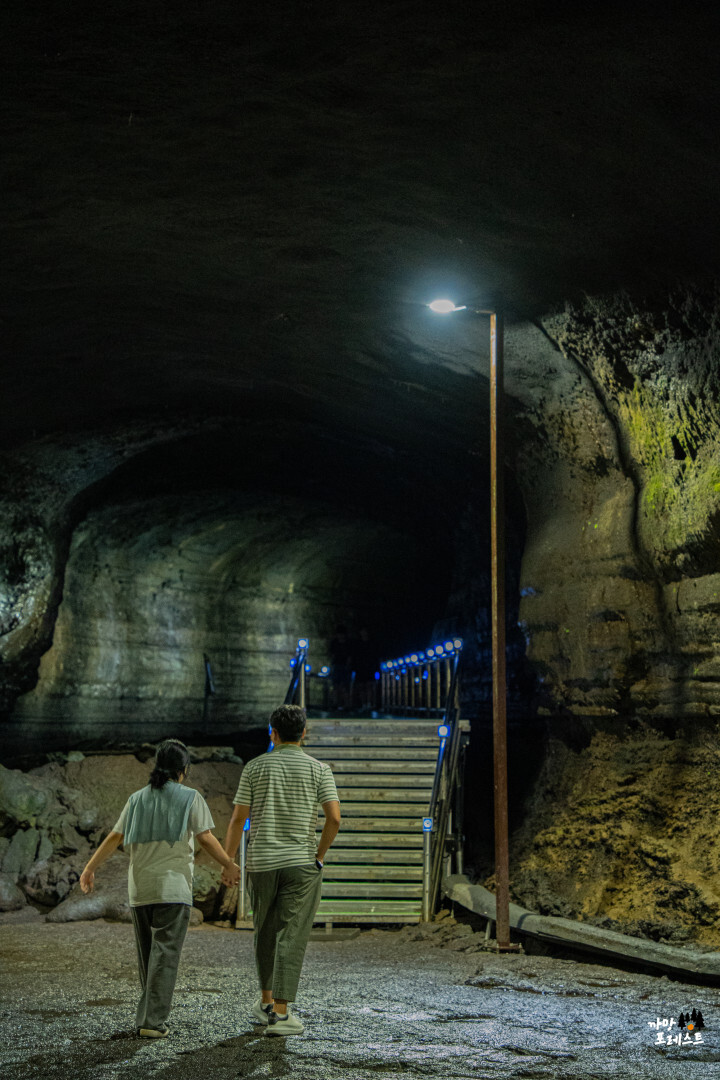 제주 만장굴 광장