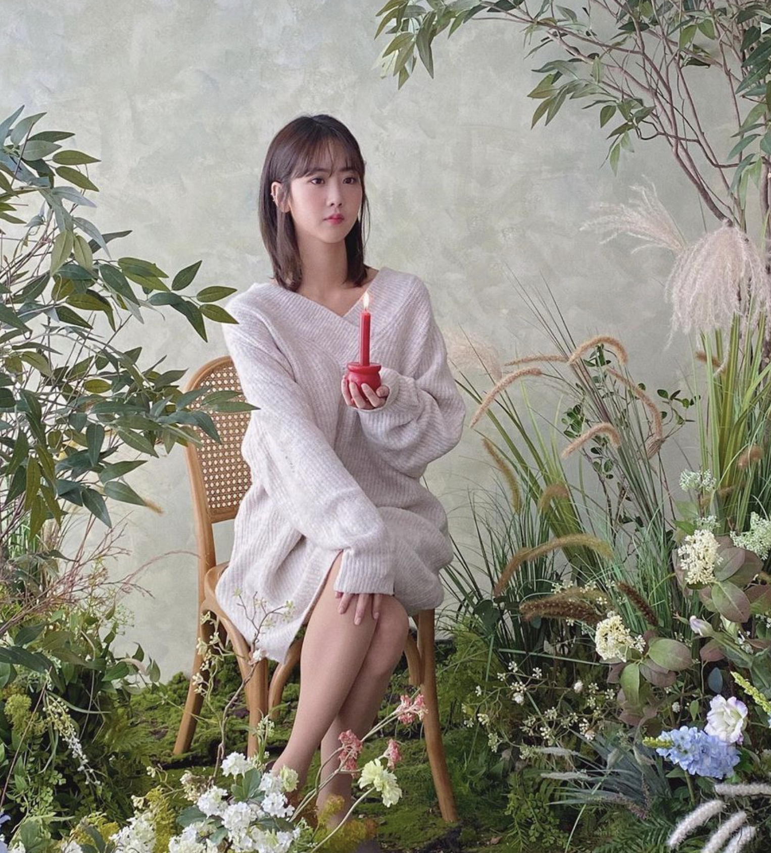 강혜연 화보 촬영