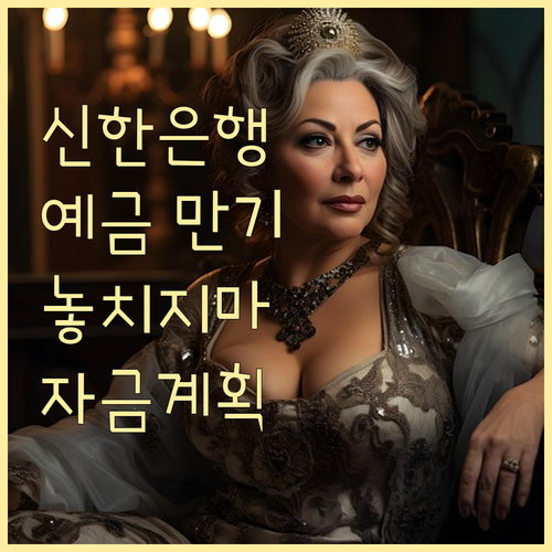 신한은행 예금 만기일, 놓치지 말고