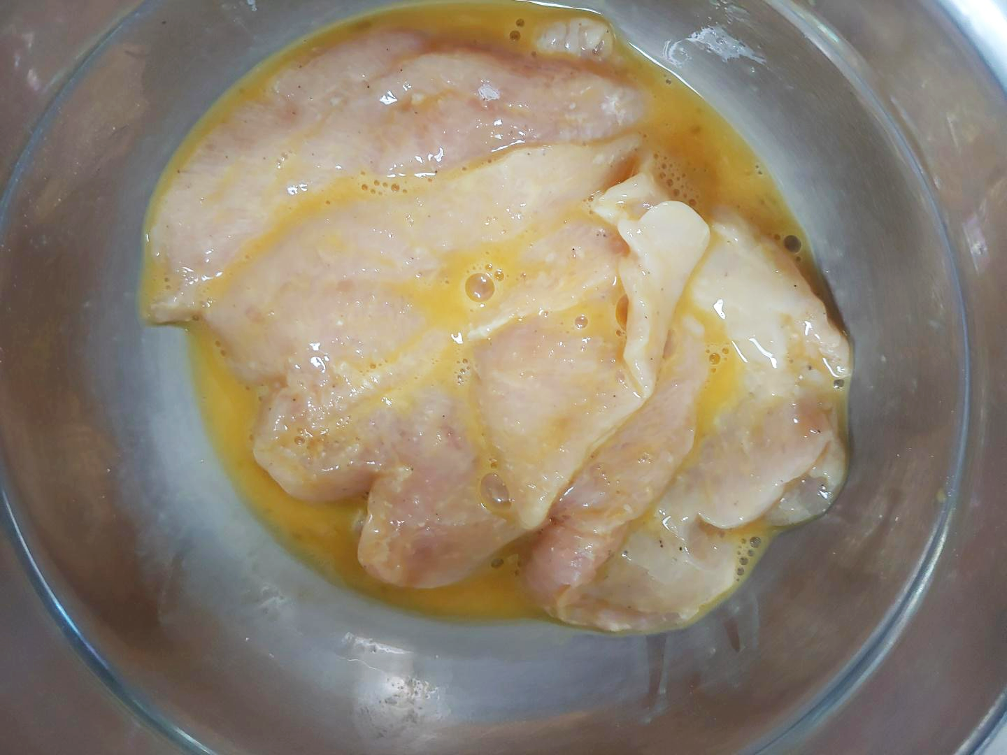 치킨까스 만들기