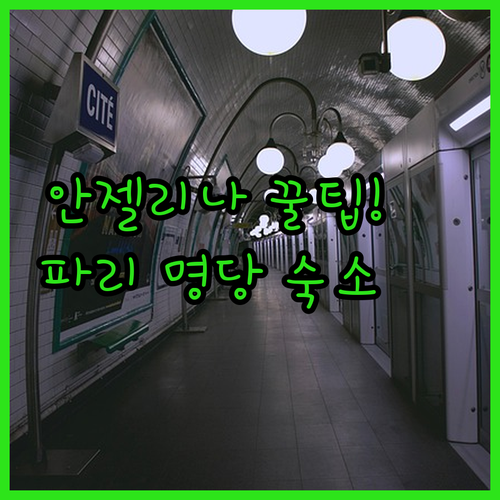 리볼리 거리 안젤리나 이용 꿀팁과 파..