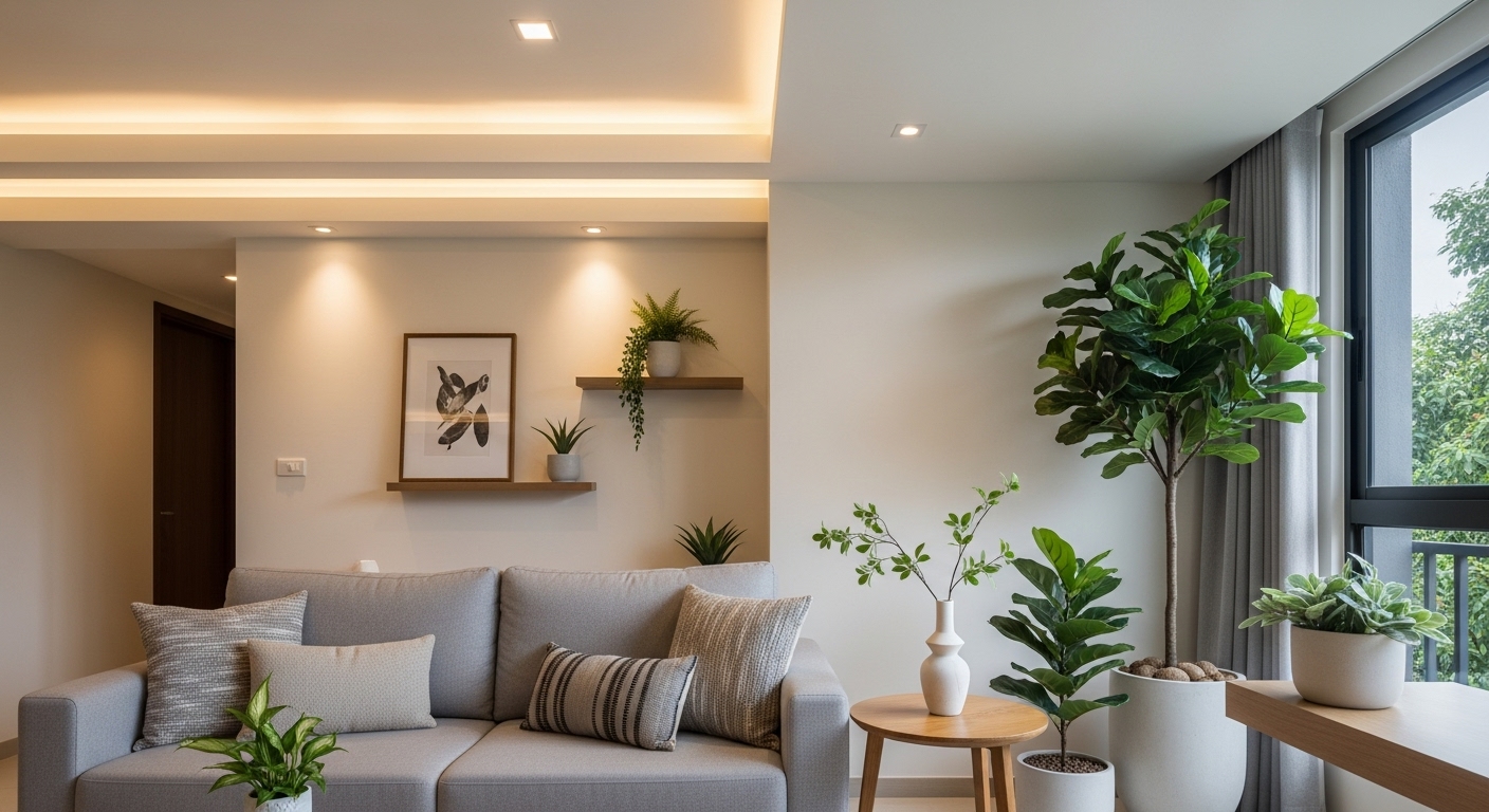 고급 숙소 내부