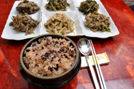 비타민이 풍부한 한국 전통 음식