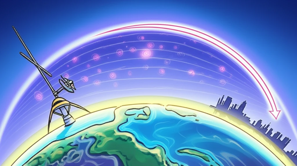 단파 통신 장거리 송수신 원리와 전리..