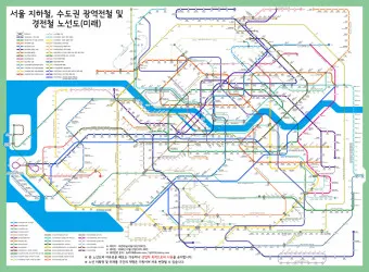 서울 지하철 노선도 크게보기 최신 버전 고화질_19