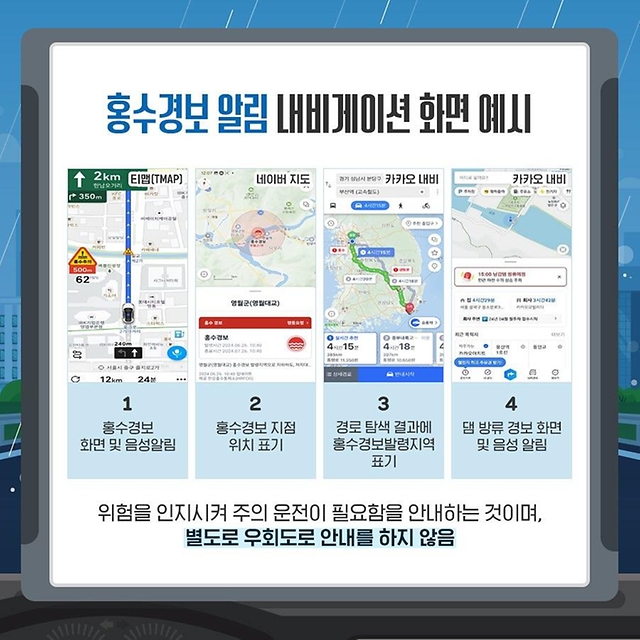 홍수경보알림서비스