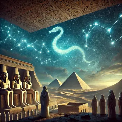 고대 이집트에서 드라코자리의 명칭, 의미, 상징