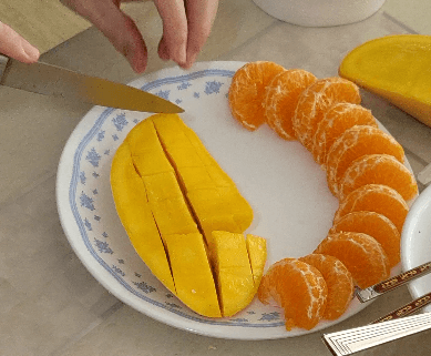 망고 먹는법