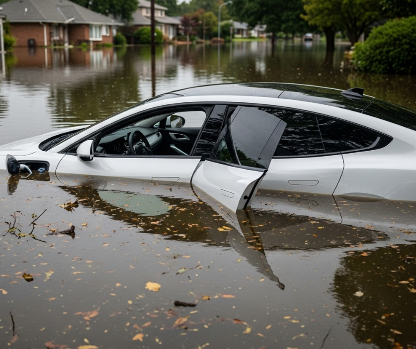전기차 침수 사고