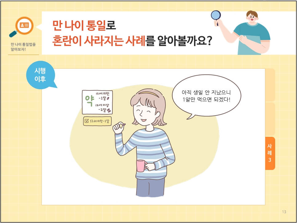 만 나이 계산 방법 및 만 나이 계산기