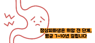 장상피화생이 암으로변하는기간