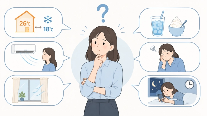 냉방병 증상