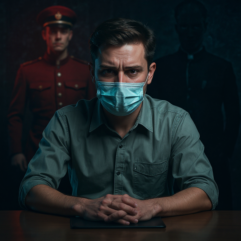 적과흑 갈등하는 주인공 표현