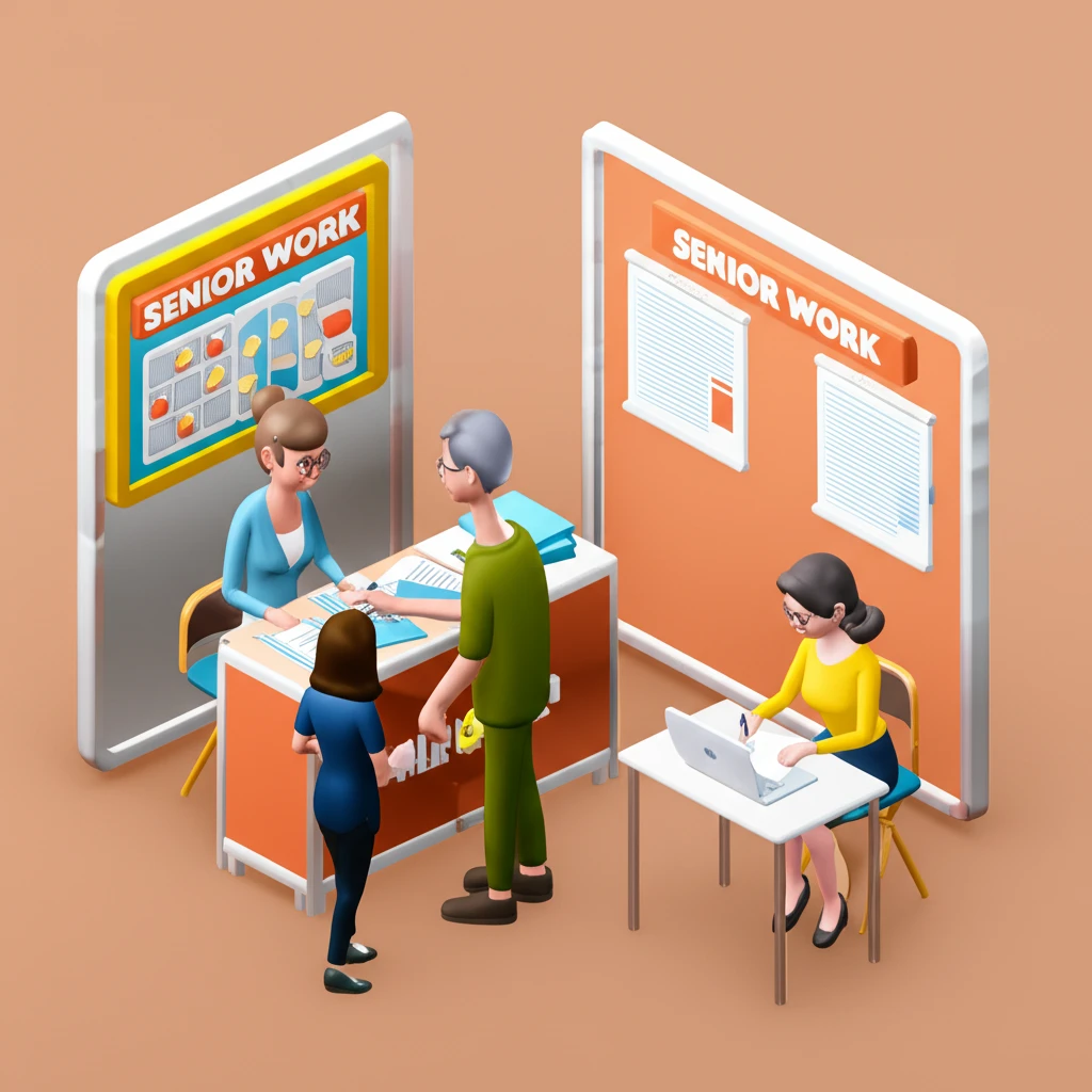 시니어 맞춤 시간제 일자리, 종류와 ..