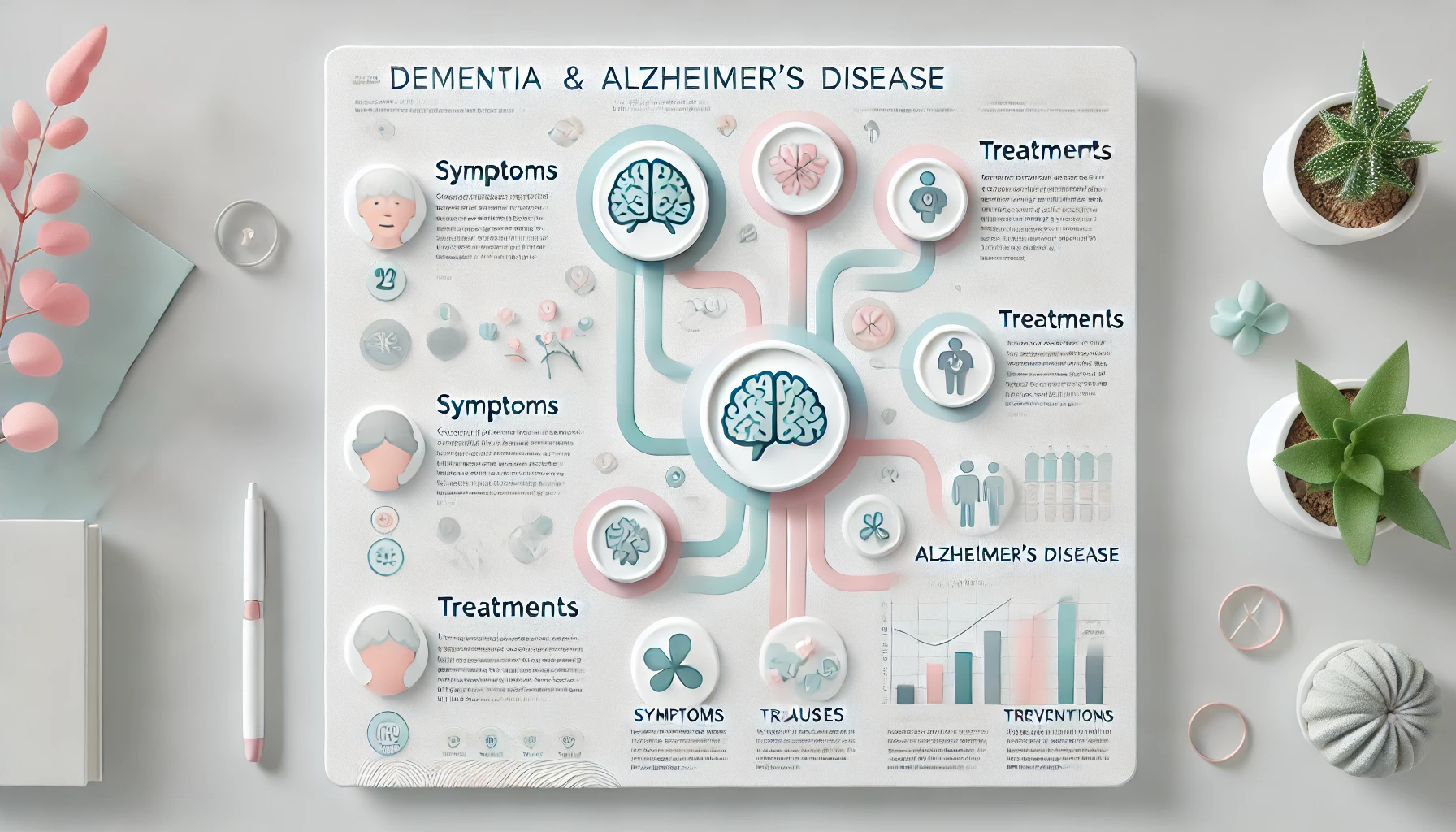치매와 알츠하이머 차이점과 관련된 이미지