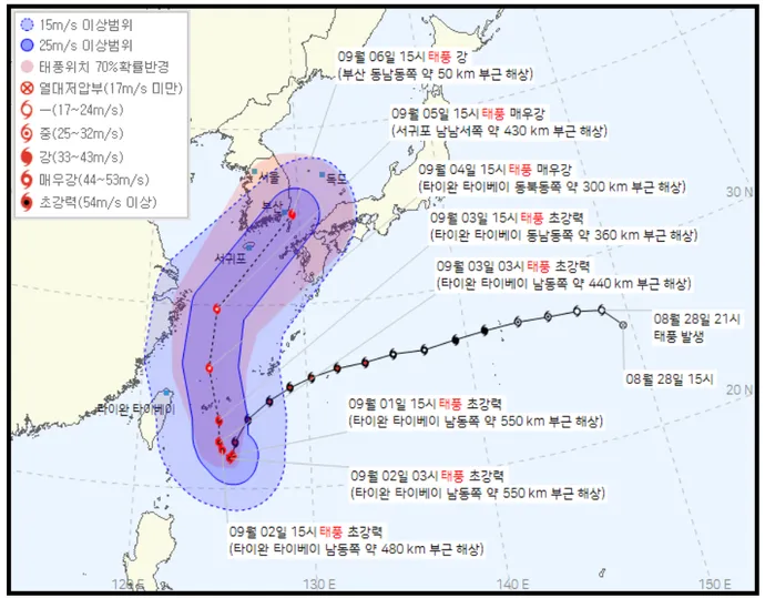 2025년 태풍 경로 및 예상 대비 방법 완벽 안전 가이드_4