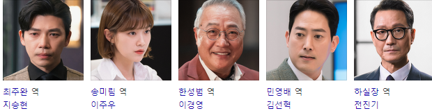 왜 오수재인가 등장인물
