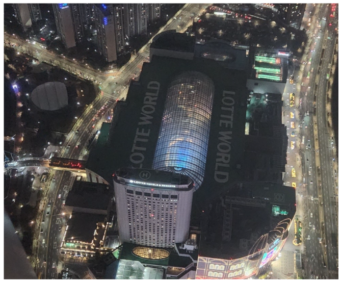 서울스카이 롯데월드타워 전망대 야경 즐기기